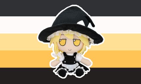 (reupload bc the desc waz goofy when reuploading from picsart); marisafumogender: a gender relating to the marisa kirisame fumo Marisa Touhou, Marisa Kirisame, When They Cry, Flag Art, Origami Crafts Diy, Origami Crafts, Matching Pfp, My Vibe, Flag