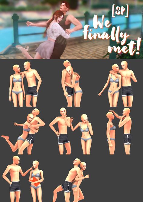 Sims 4 Poses, Sims 4 Couple Poses, Sims Poses, Sims Stories, Sims 4 Tsr, Sims 4 Cas Mods, Sims 4 Family, 4 Poses, Bff Poses