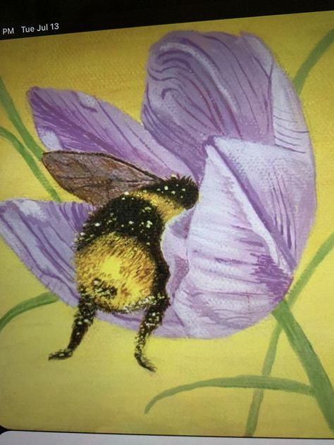 Bumble Bee Art, Bee Artwork, Bee Drawing, Bee Painting, Bee Tattoo, Bee Art, Arte Inspo, 그림 그리기, Bumble Bee