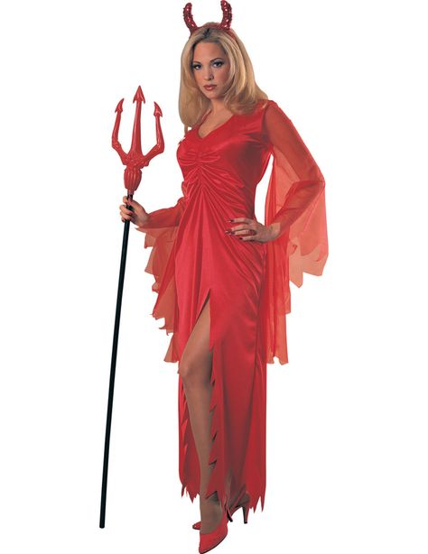 Devil Fancy Dress, Angel And Devil Costume, Black Halloween Dress, Devil Costume, Red Devil, Halloween Fancy Dress, Mens Halloween Costumes, Dress Costume, Costumes Halloween