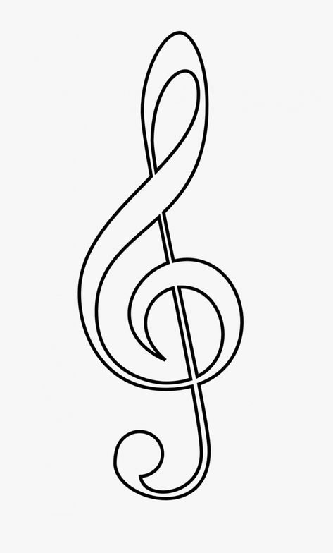 Music Notes Drawing, Music Notes Art, Music Drawings, Quilled Creations, Music Crafts, Music Symbols, Music Coloring, Music Party, Treble Clef