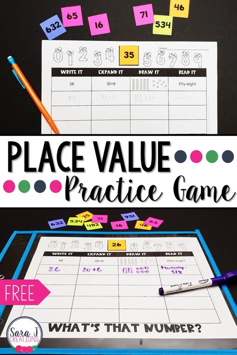 Value Practice, Teaching Place Values, Three Digit Numbers, Base Ten Blocks, Expanded Form, Math Place Value, Teaching Second Grade, Base Ten, Math Intervention