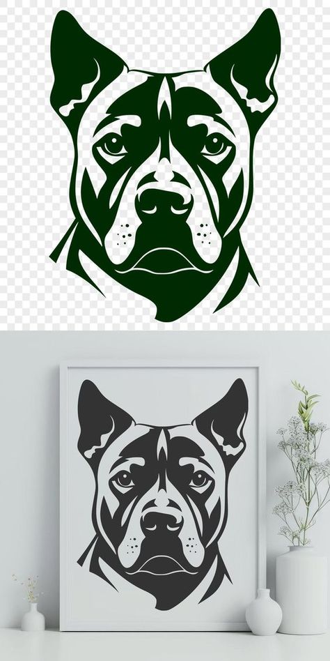 Pitbull Images, Pitbull Design, Cricut Files, Animal Projects, Pitbull Dog, Cross Stitch Charts, Simple Shapes, Create Image, Free Svg