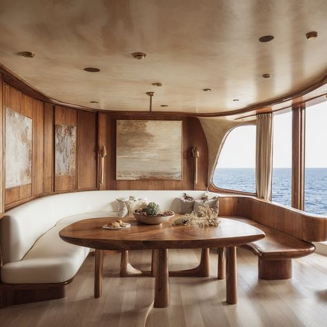 Wooden Paneling, Home Yoga Room, Luxury Yacht Interior, Boat Interior Design, Boat House Interior, Nautical Interior, Best Yachts, Yacht Interior Design, Cool Kids Rooms