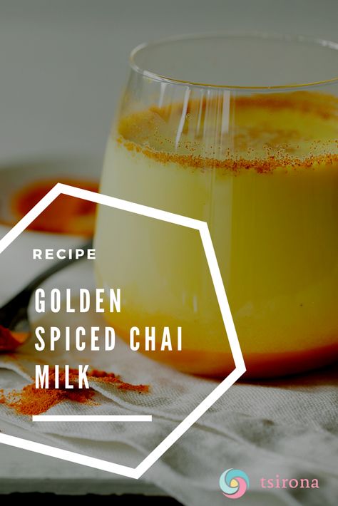 The antioxidant-rich golden spice Turmeric is known for its anti-inflammatory properties, and my recipe for Golden Spiced Chai Milk is a cozy way to boost your thyroid health. Chai Milk, Chai Tea Bags, Dried Ginger, Spiced Chai, Metabolism Boosting Foods, Chai Recipe, Dry Ginger, Golden Milk, Ground Turmeric