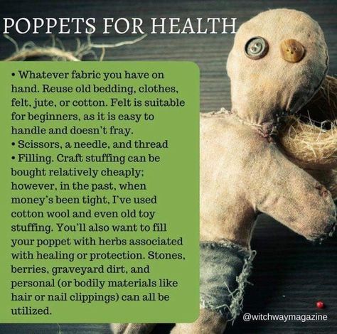 Poppets for health Dottee Dolls, Voodoo Doll Spells, Goddess Asherah, Pagan Life, Hoodoo Magic, Goddess Magick, Witch Spells, Witch Tips, Witchy Tips