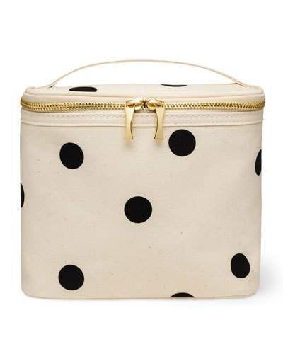 HBNDC kate spade new york deco dot lunch tote Stylish Lunch Bags, Lunch Boxes For Women, Kate Spade Designer, Picnic Tote, Insulated Lunch Tote, Out To Lunch, Sac Lunch, Designer Totes, Lunch Tote