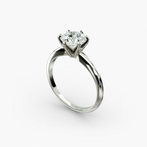 Mens diamond rings solitaire