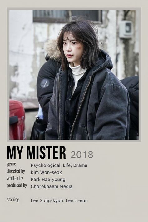 My Mister Poster, My Mister Kdrama, My Mister, Kdramas To Watch, Korean Tv Series, Korean Tv Shows, Movies To Watch Teenagers, Movie Hacks, Drama List