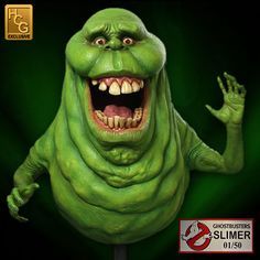 HCG Ghostbusters Slimer 001 Ghostbusters Slime, Ghostbusters 1, Slimer Ghostbusters, Ghostbusters Slimer, Ghostbusters 1984, Life Size Statues, Ghost Busters, Sweet Shirt, Replica Prop