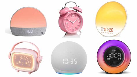 Best Kid Alarm Clocks - Help your kids establish a morning schedule with an alarm clock for kids that helps them wake up on their own and get the day started. Cool Alarm Clocks For Teens, Toddler Alarm Clock, Unique Alarm Clocks, Toddler Clock, Morning Schedule, Clock Sound, Analog Alarm Clock, Kids Alarm Clock, Light Alarm Clock