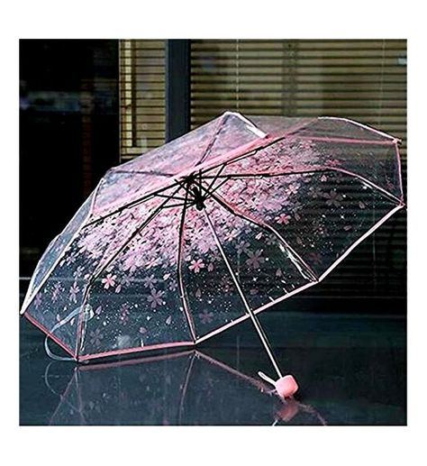 JO BEbe Umbrella Transparent Umbrellas Transparent Umbrella, Anting Manik, Clear Umbrella, Cute Umbrellas, Maggie Grace, Windproof Umbrella, Pink Umbrella, Rain Umbrella, Singing In The Rain