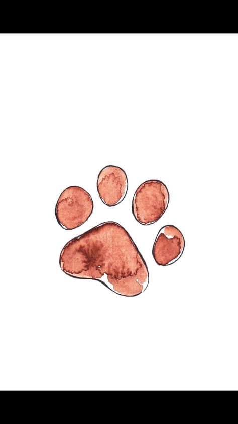 Watercolor Paw Print, Dog Treat Packaging, Treat Packaging, Print Instagram, Highlights Instagram, Cute Illustrations, Dog Pics, Instagram Prints, Watercolor Dog