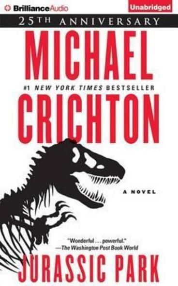 Jurassic Park by Michael Crichton.  An American bioengineering research firm erects a theme park on a Caribbean island, complete with living dinosaurs, and invites a group of scientists to be its first terrified guests. Jurassic Park Book, Jurassic Park Novel, Jurassic Park Theme, Good Thriller Books, Michael Crichton, John Kerry, Books You Should Read, Wal Mart, Jurassic Park World