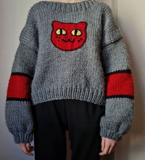 These images are for crochet patterns and These images are for crochet gifts Marceline Cat Sweater Crochet, Adventure Time Fashion, Crochet Marceline Sweater, Marceline Sweater Crochet, Oversized Sweater Drawing, Marceline Cat Sweater, Marceline Crochet, Marceline Sweater, Adventure Time Stuff