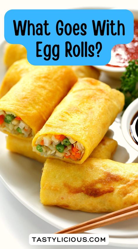 What To Serve With Egg Rolls | egg roll side dishes | egg rolls recipe | egg roll in a bowl sides | fall recipes dinner | healthy lunch ideas | dinner ideas | breakfast ideas | easy healthy dinner recipes Recipes Using Egg Roll Wrappers, Vegetarian Egg Rolls, Veg Spring Rolls, Chinese Food Delivery, Vegetarian Spring Rolls, Cooking Chinese Food, Chicken Spring Rolls, Egg Roll In A Bowl, Vegetable Spring Rolls