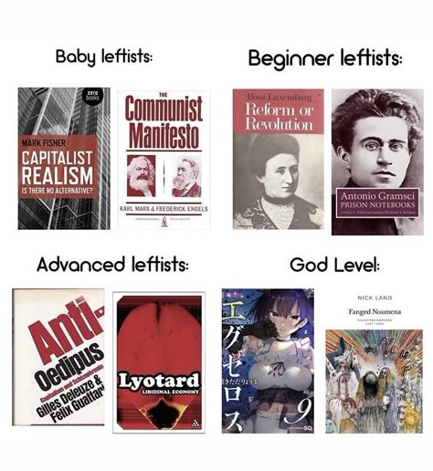 Communist Literature, Capitalist Realism Book, Leftist Books, Leftist Aesthetic, Anti Oedipus, Bizarre Books, Literature Humor, Philosophy Books, Unread Books