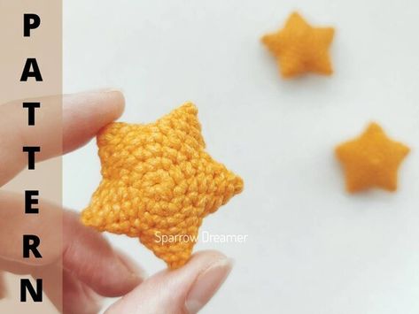 Hey, I found this really awesome Etsy listing at https://www.etsy.com/listing/1147005279/free-crochet-pattern-mini-star-pdf-in Mini Star Crochet, Crochet Mini Star Free Pattern, Crochet Mini Star, Amigurumi Star, Crochet Star Patterns, Crochet Stars, Beginner Crochet Projects, Fun Crochet Projects, Diy Crochet Projects