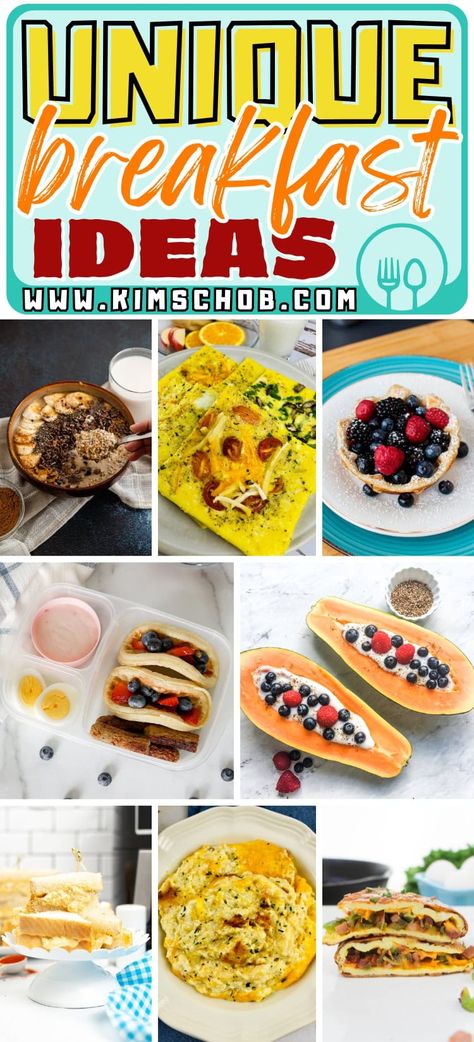 Explore our collection of easy, healthy breakfast recipes that are perfect for a nutritious start to your day! These quick and customizable breakfast ideas will help you kickstart your morning right. Breakfast Menu Ideas, Unique Breakfast Ideas, Easy Healthy Breakfast Recipes, Unique Breakfast, Savory Treats, Breakfast Meat, Crock Pot Desserts, Balanced Breakfast, Unique Breakfasts