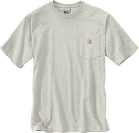 Carhartt T Shirt, Carhartt Shirts, Carhartt Workwear, Mens Workwear, Cotton Jersey Fabric, Day Left, Carhartt Mens, Pocket Tshirt, Pocket Tee