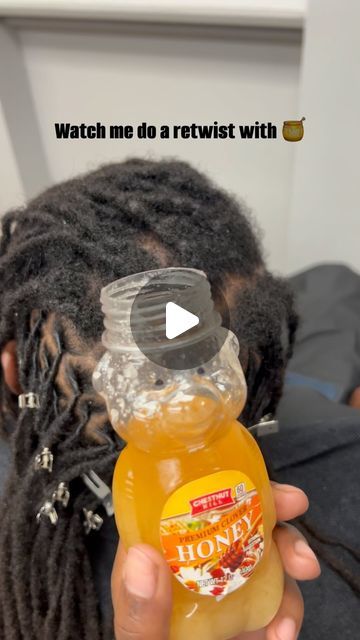 🌱LOC REPAIR| BEST LOCS ATL|DIGITALMARKETING🌱 on Instagram: "Have you heard of this before?😱  Per my clients request, he gets a retwist with honey 🍯     The benefits are… 〽️frizzy control 〽️adds moisture and shine 〽️promotes hair growth 〽️and can assist dry scalp and dandruff   Follow for more loc care☀️ @craemadellc  @craemadellc  @craemadellc   Teaching stylist how to grow their social media and reach target audiences 💕  Check the link in my bio to learn about DFY ebooks📲  #locs #loccare #locretwist #digitalproducts #dfy #marketing #digitalinfluencer #honey #honeyhair #locinspo #locporn #locsmithing #atl #atlsalon" Loc Maintenance Products, Loc Care Tips, Loc Maintenance Tips, Loc Repair, Loc Growth, Control Frizzy Hair, Loc Care, Grease Hairstyles, Honey Hair