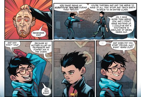 Super Sons Super Sons, Batman Funny, Arte Dc Comics, Im Batman, Dc Memes, Batman And Robin, Damian Wayne, Batman Family, Batman And Superman