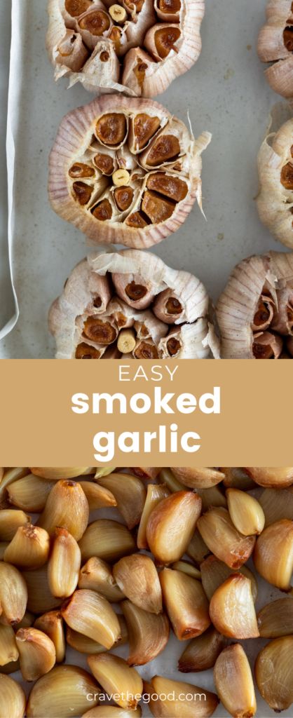 Vegan Traeger Recipes, Things To Make In A Smoker, Pellet Smoker Ideas, Pellet Smoker Recipes Sides, Smoked Garlic Cloves, Smoked Garlic Recipes, Smoked Food Recipes Appetizers, Smoker Vegetable Recipes, Vegan Smoker Recipes