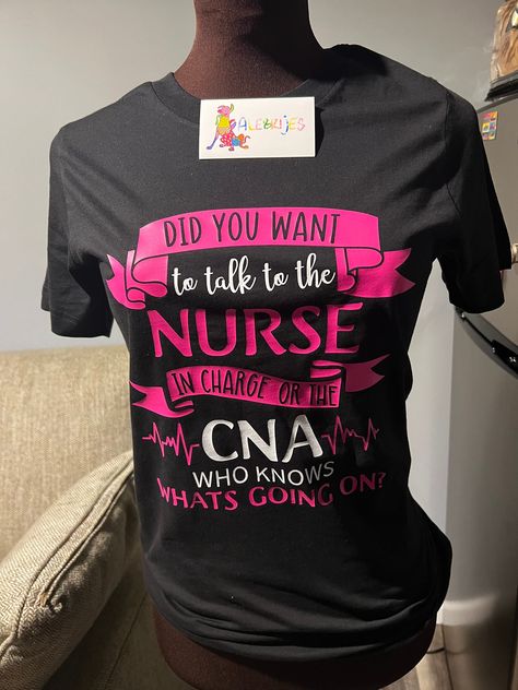 Nurse or Cna? Who do you want to talk to? Cna Shirts, Favorite Outfit, Gender Neutral, Adult Outfits, Bathing Beauties, United States, Tops & Tees, Ships, Top Outfits