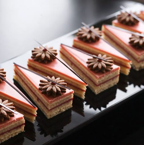 Entremets – Nina Tarasova – Pastry Art Chef Opera Cake, Fine Dining Desserts, Plated Dessert, Elegant Desserts, Gourmet Desserts, Pastry Art, Beautiful Desserts, Pastry Desserts, Fancy Desserts