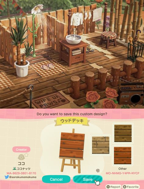 Animal Crossing Cafe, Cottagecore Animal Crossing, Wood Path, Acnh Cottagecore, Beach Path, Animal Crossing 3ds, Animals Crossing, Ac New Leaf, Animal Crossing Guide