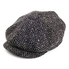 City Sport Donegal Tweed Herringbone Newsboy Cap - Grey Cap Men Fashion, Hats Ideas, Mens Outdoor Fashion, Tweed Hat, Popular Hats, Donegal Tweed, Army Hat, Boy Hat, Sport Hat