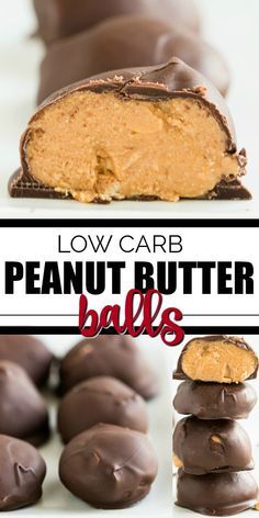 Low Carb Peanut Butter Balls, Bday Snacks, Keto Peanut Butter Balls, Atkins Desserts, Healthy Peanut Butter Balls, Atkins Snacks, Chocolate Peanut Butter Balls, Peanut Butter Dessert Recipes, Fabulous Desserts