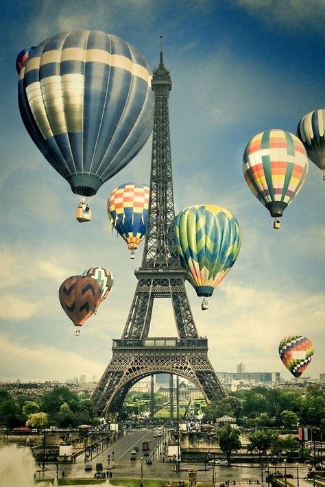 Hot Air Balloons France | 17 Best images about Hot Air Balloons on Pinterest | Guanajuato, The ... Hot Balloon, Torre Eiffel Paris, Hot Air Balloons Art, City Posters, Nature And Animals, Hot Air Balloon Festival, Colorful Sky, Paris Tour Eiffel, Paris Wallpaper