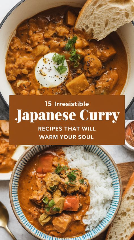 15 Irresistible Japanese Curry Recipes That Will Warm Your Soul (You Won't Believe #7!) Curry For Beginners, Pokemon Curry Recipes, Japanese Curry Sauce Recipe, Sweet Curry Recipes, Rice Kanji Recipe, Japanese Curry Soup, Curry Recipes Japanese, Japanese Recipe Ideas Dinner, Japanese Golden Curry Recipe