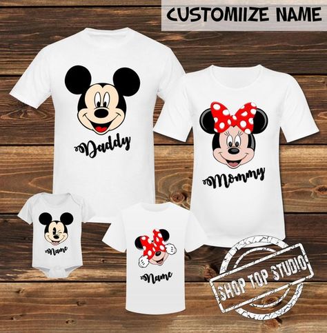 Disney Family Shirt Mickey Mouse Family Shirt Minnie Mouse Family T- Shirt Mickey Mouse Birthday Top Mickey Mouse Family Shirts, Mickey Mouse Family, Disney Family Shirt, Mickey Mouse Birthday Theme, Mickey Mouse Birthday Shirt, Mickey Mouse Cookies, Mickey Mouse First Birthday, Minnie Mouse Birthday Decorations, Disney Family Vacation Shirts