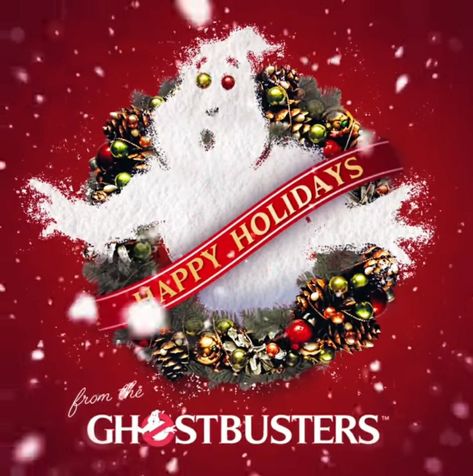 Ghostbusters Christmas, Ghostbusters 2016, Ghostbusters Logo, 80s Aesthetic, What Can I Say, Ho Ho Ho, Ghostbusters, The 80's, Gingerbread House