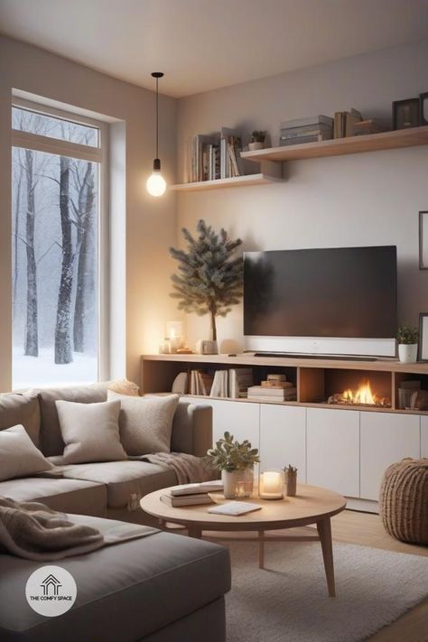 Struggling to keep your small living room cozy during the winter months? You’re not alone! Dive into our top hacks that will help you maximize comfort without sacrificing style. From layering textiles to choosing the right colors, we’ll guide you through creating a warm and inviting space. Keywords: comfort tips, small living room.#ComfortInStyle #WinterLiving #SmallSpaces #HomeInspiration #DecorHacks Small Cozy Tv Room, Tiny Lounge Room Ideas, Tiny Tv Room Ideas, Tiny Sitting Room Ideas Cozy, Tiny Sitting Room Ideas, Cozy Living Rooms Apartment Small Spaces, Cozy Living Rooms Apartment, Layering Textiles, Sitting Room Ideas Cozy