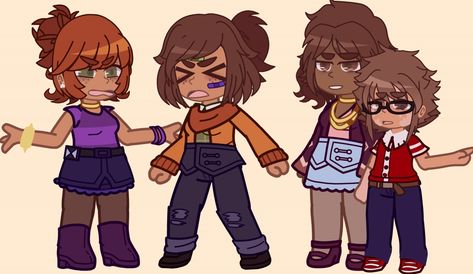 Fnaf Alive Au, Twin Mum, Afton Gacha, Fnaf Gacha, Gacha Stuff, The Way Home, Gacha Club, Gacha Life, Twins