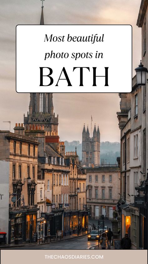 Uncover the hidden gems and iconic locations in Bath through the lens of a local travel photographer. From the picturesque Pulteney Bridge to the charming streets around Sally Lunn’s, this blog reveals the best spots to capture your next viral Instagram post. Whether you’re a photography enthusiast or just looking for the city's most beautiful views, dive into this guide for the ultimate photo inspiration. Perfect for travellers and locals alike. Explore now! Bath Uk Aesthetic, Bath Uk Photography, Bath England Aesthetic, Pulteney Bridge Bath, Bath England Photography, Bath London England, Bath London, City Of Bath England, Bath Aesthetic