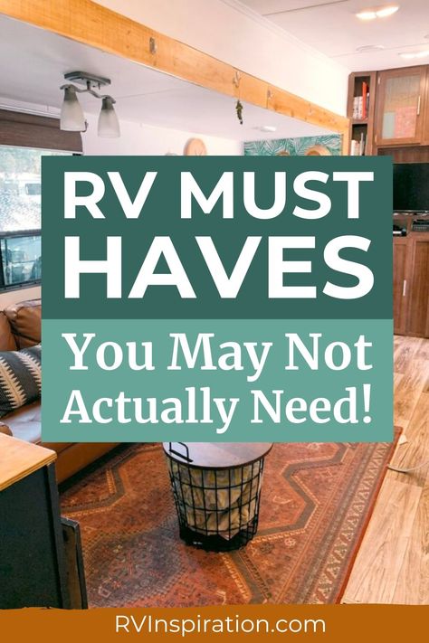 In this blog post, we'll share some RV must-haves that you may not actually need while camping. From fancy appliances to trendy decor, we'll help you prioritize what's truly essential for your RV lifestyle. Don't waste valuable space or money on items that won't enhance your journey. Stick with us for our top tips on RV must-haves you may want to skip. #campingtips #rvgadgets Journey Stick, Rv Newbies, Rv Must Haves, Rv Toilet Paper, Rv Models, Rv Inspiration, Rv Dreams, Camper Organization, Renovation Tips