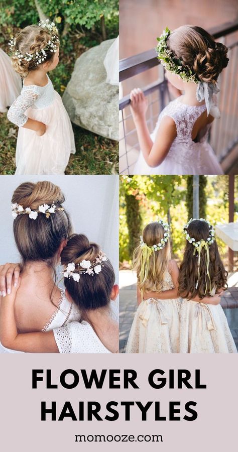 flower girl hairstyles inspiration for wedding day Toddler Flower Girl Hairstyles, Toddler Wedding Hair, Flower Girl Hairstyles Updo, Flower Girl Updo, Hairstyles Flower, Girls Updo Hairstyles, Kids Hairstyles For Wedding, Cute Wedding Hairstyles, Girls Updo