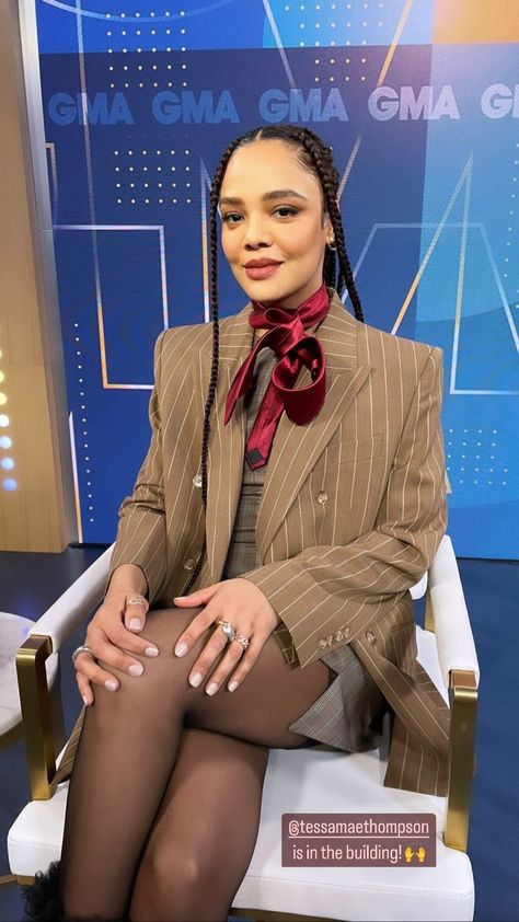 Stories • Instagram Tessa Thompson, Soft Glam, Stories Instagram, Celebrity Style, Ootd, Celebrities, Outfit Inspo, Beauty, Instagram