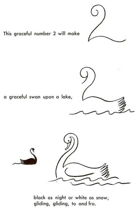 Swans. | 17 Diagrams That Will Help You Draw (Almost) Anything #drawing #art #teach Simple Tattoo, Hur Man Målar, Drawing Lessons, Drawing Challenge, Step By Step Drawing, Drawing Tips, Drawing Techniques, Learn To Draw, Drawing For Kids