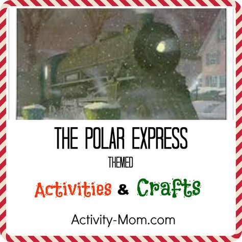 Polar Express Themed Activities and Crafts Polar Express Activities, Polar Express Christmas Party, Polar Express Theme, Literature Project, Polar Express Party, Conductor Hat, Polar Express Train, The Polar Express, Christmas Kindergarten