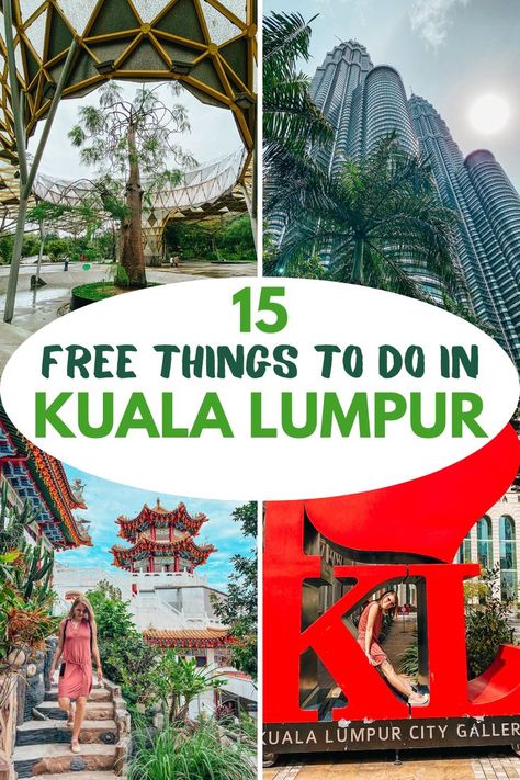 4 pictures of things to do in Kuala Lumpur History Of Malaysia, Malaysia Itinerary, Kuala Lampur, Singapore Travel Tips, Kuala Lumpur Travel, Malaysia Travel Guide, Kl Malaysia, Kuala Lumpur City, Travel Life Hacks