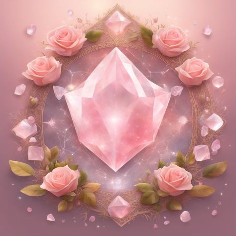 Discover the soothing embrace of Rose Quartz, your personal love amulet 💗🌸. This delicate stone promotes healing, encourages self-love, and attracts romantic bliss. It's not just about finding love with others, but also about deepening the love for yourself. Let the soft pink hues of Rose Quartz fill your life with loving energy. Rose Quartz Aesthetic, Quartz Aesthetic, Pink Spiritual, Love Amulet, Charge Your Crystals, Notion Images, Gangsta Boo, Heart Shaped Rose, Healing Flowers