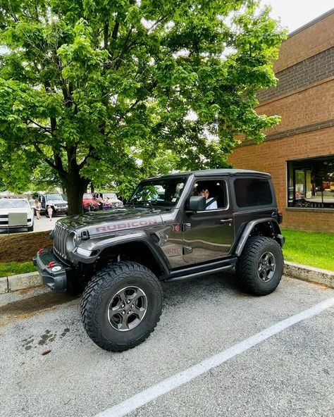 2 Door Rubicon at Yesterday's Jeeps & Java 😍 What do you guys think? Jeep 2 Door, Four Door Jeep, Jeep Wrangler 2 Door, Black 4 Door Jeep Wrangler, 2 Door Rubicon Jeep, Jeep Wrangler Rubicon 2 Door, Jeep Rubicon 4 Door, Jeep Rubicon 2 Door, Jeep Wrangler Two Door Black