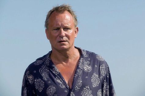 Stellan Skarsgard Mamma Mia, Bill Anderson Mamma Mia, Bill Mamma Mia, Baron Harkonnen, Mia Vibes, Skarsgard Family, Bill Anderson, Gustaf Skarsgard, Comfort Movie