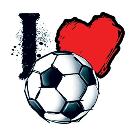 Soccer Drawing, Football Tattoo, I Love Football, Football Artwork, Football Heart, Soccer Tournament, Soccer Inspiration, Football Tournament, Soccer Poster