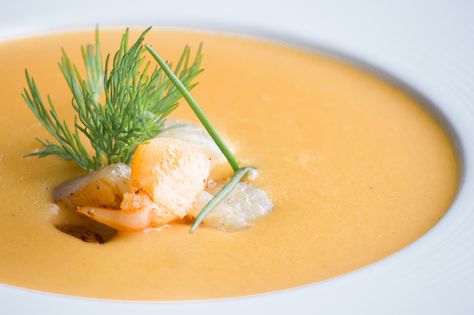 When it comes to seafood soups, shrimp bisque is one of our favorites. Perfect for when your local store has a sale on fresh shrimp, this soup is perfectly creamy, rich and comforting. We like to make our own seafood stock using the shrimp shells but you can also use a pre-made or store bought … Seafood Appetizers Parties, Shrimp Bisque Recipe, Seafood Bisque Recipe, Seafood Broil, Shrimp Bisque, Chowder Recipes Seafood, How To Make Shrimp, French Soup, Seafood Bisque